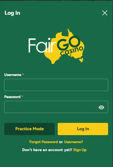 Fair Go Casino Registration Process